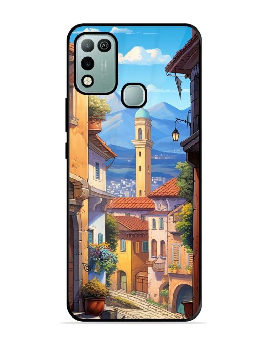 Tuscan Twilight Glossy Soft Edge Case for Infinix Hot 10 Play Chachhi