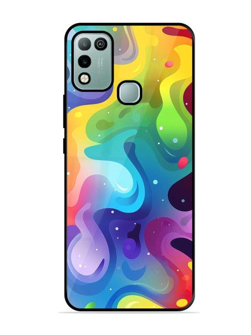 Rainbow River Glossy Soft Edge Case for Infinix Hot 10 Play Chachhi