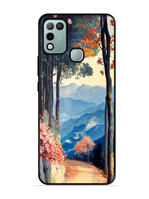 Mountainside Serenity Glossy Soft Edge Case for Infinix Hot 10 Play Chachhi