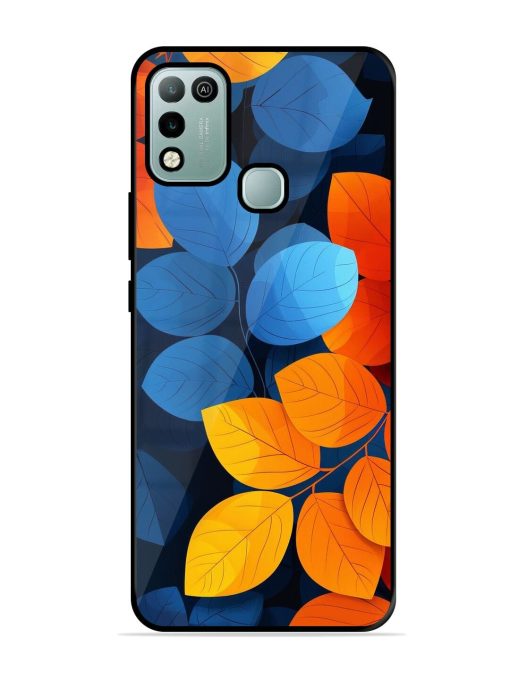 Autumn'S Contrast Glossy Soft Edge Case for Infinix Hot 10 Play Chachhi