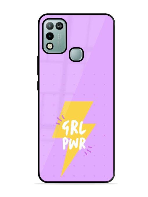 Girl Power Spark Glossy Soft Edge Case for Infinix Hot 10 Play Chachhi