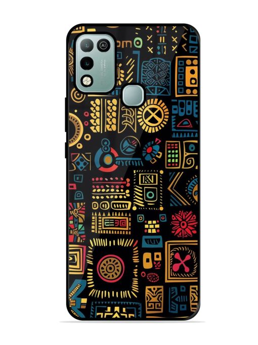 Tribal Tapestry Glossy Soft Edge Case for Infinix Hot 10 Play Chachhi