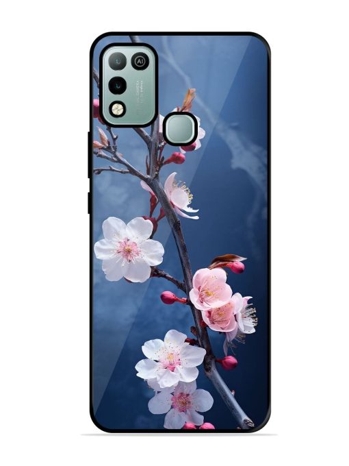 Delicate Blossoms Glossy Soft Edge Case for Infinix Hot 10 Play Chachhi