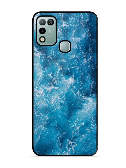 Oceanic Abyss Glossy Soft Edge Case for Infinix Hot 10 Play Chachhi