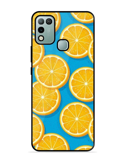 Citrus Symphony Glossy Soft Edge Case for Infinix Hot 10 Play Chachhi