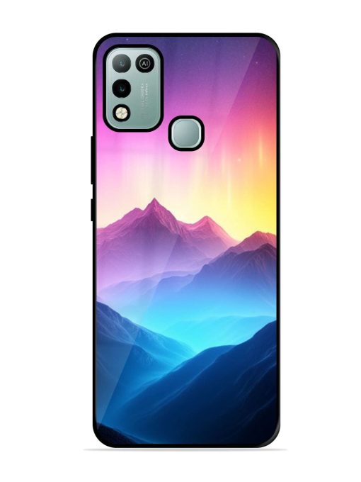 Cosmic Mountains Glossy Soft Edge Case for Infinix Hot 10 Play Chachhi