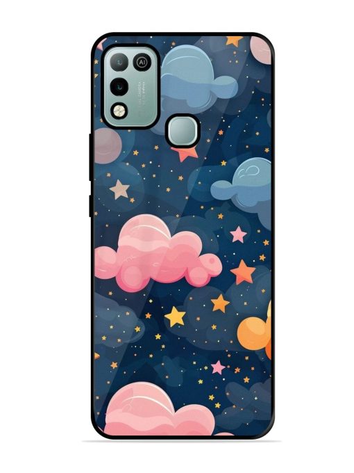 Twinkling Dreams Glossy Soft Edge Case for Infinix Hot 10 Play Chachhi