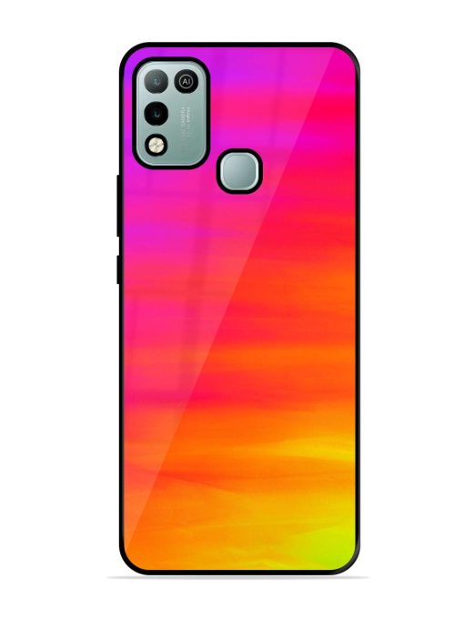 Neon Horizon Glossy Soft Edge Case for Infinix Hot 10 Play Chachhi