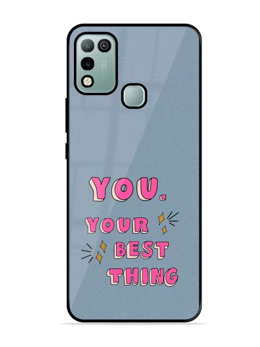 Self-Love Sparkles Glossy Soft Edge Case for Infinix Hot 10 Play Chachhi