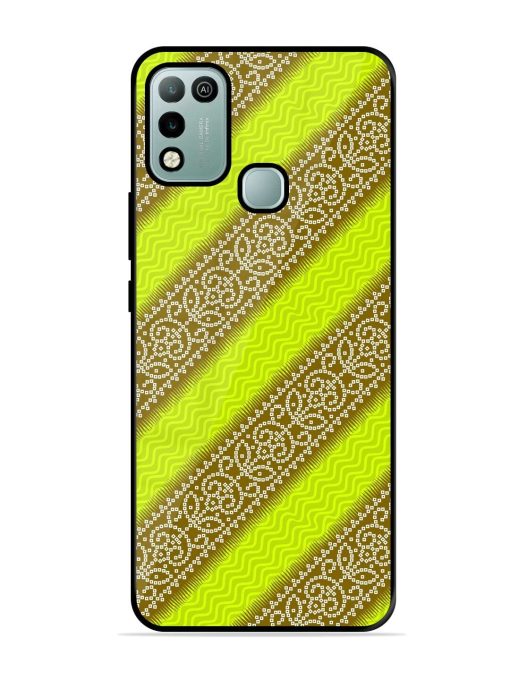 Golden Bandana Bliss Glossy Soft Edge Case for Infinix Hot 10 Play Chachhi