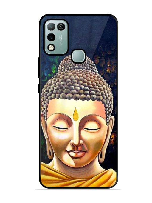 Buddha Face Glossy Soft Edge Case for Infinix Hot 10 Play Chachhi