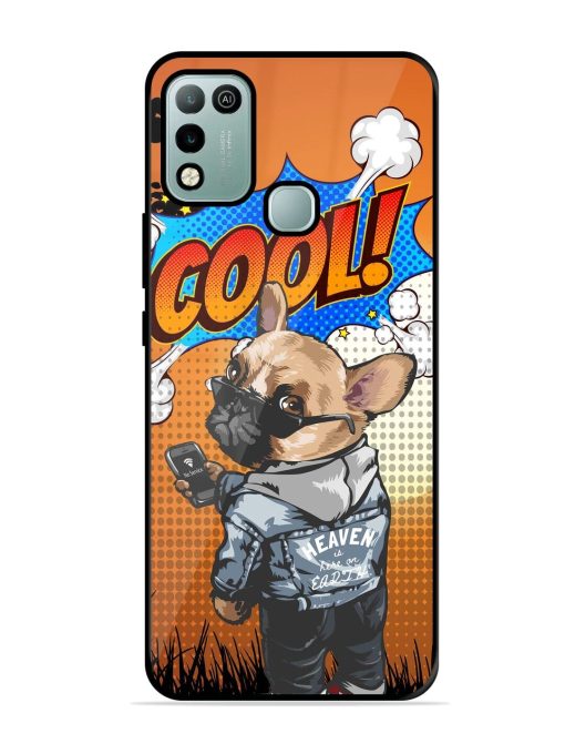 Cool Pup Glossy Soft Edge Case for Infinix Hot 10 Play Chachhi