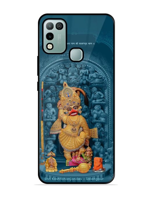 Divine Grace Of Shri Kashtabhanjandev Glossy Soft Edge Case for Infinix Hot 10 Play Chachhi