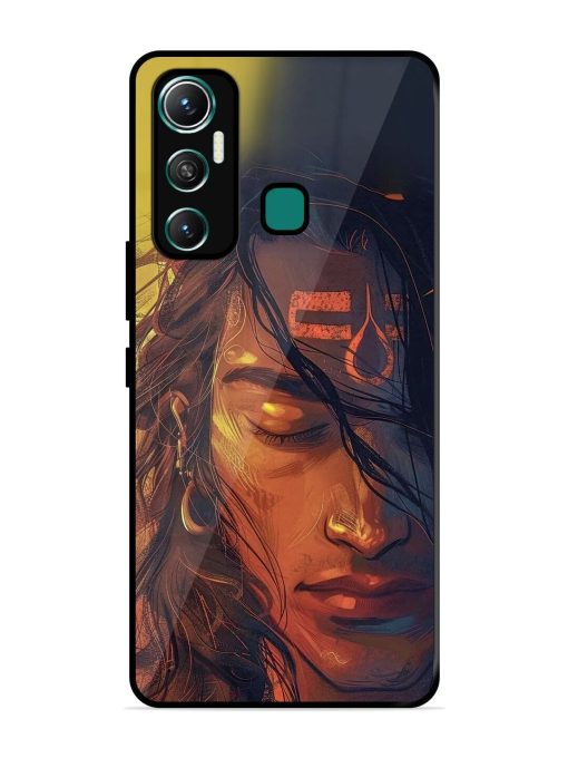 Tranquil Shiva Glossy Soft Edge Case for Infinix Hot 11 (2021)