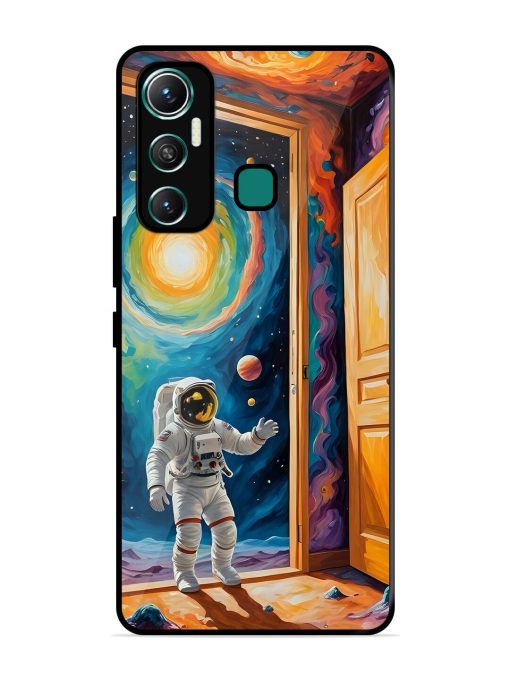 Artistic Space Glossy Soft Edge Case for Infinix Hot 11 (2021)