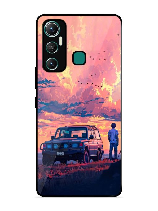 Solitude'S Horizon Glossy Soft Edge Case for Infinix Hot 11 (2021)