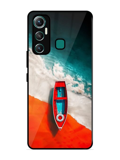 Crimson Tide Glossy Soft Edge Case for Infinix Hot 11 (2021)