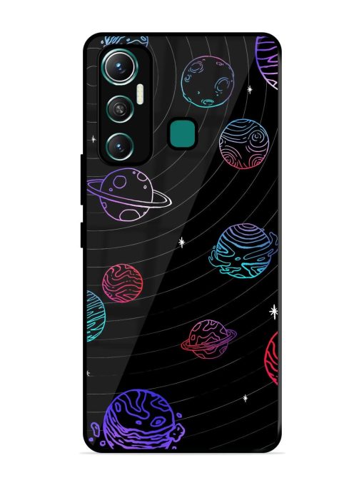 Cosmic Ballet Glossy Soft Edge Case for Infinix Hot 11 (2021)