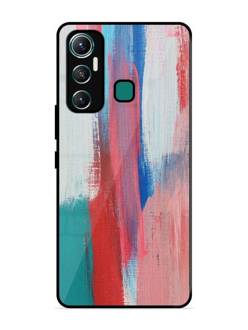 Colorful Chaos Glossy Soft Edge Case for Infinix Hot 11 (2021)