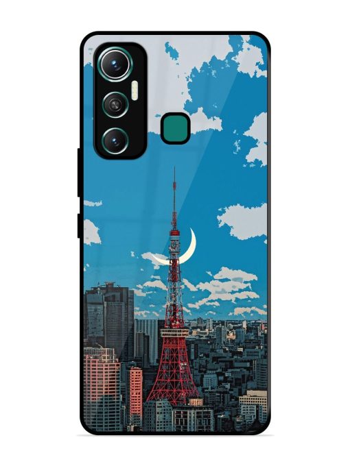 Tokyo Twilight Glossy Soft Edge Case for Infinix Hot 11 (2021)