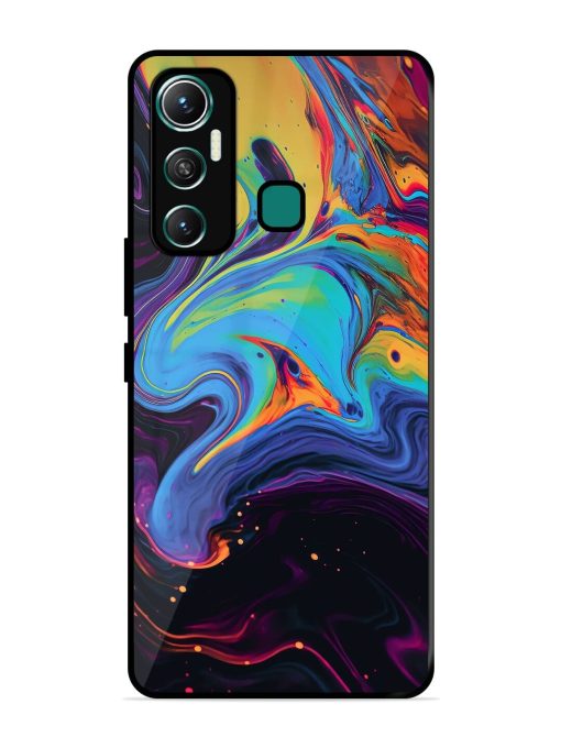 Liquid Dreamscape Glossy Soft Edge Case for Infinix Hot 11 (2021)