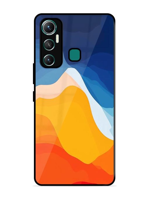 Liquid Landscape Glossy Soft Edge Case for Infinix Hot 11 (2021)