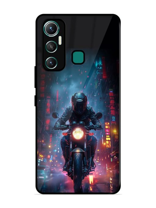 Neon Nights Glossy Soft Edge Case for Infinix Hot 11 (2021)