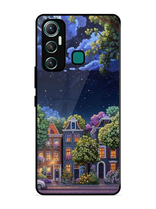 Moonlit Streets Glossy Soft Edge Case for Infinix Hot 11 (2021)