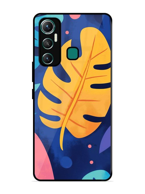 Tropical Tapestry Glossy Soft Edge Case for Infinix Hot 11 (2021)