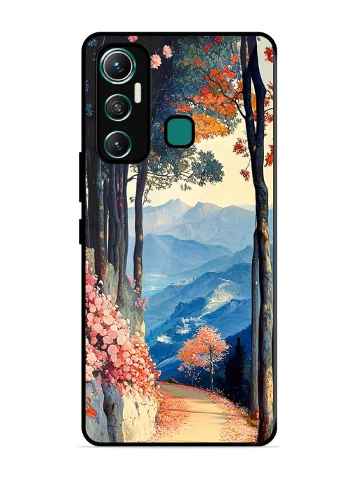 Mountainside Serenity Glossy Soft Edge Case for Infinix Hot 11 (2021)