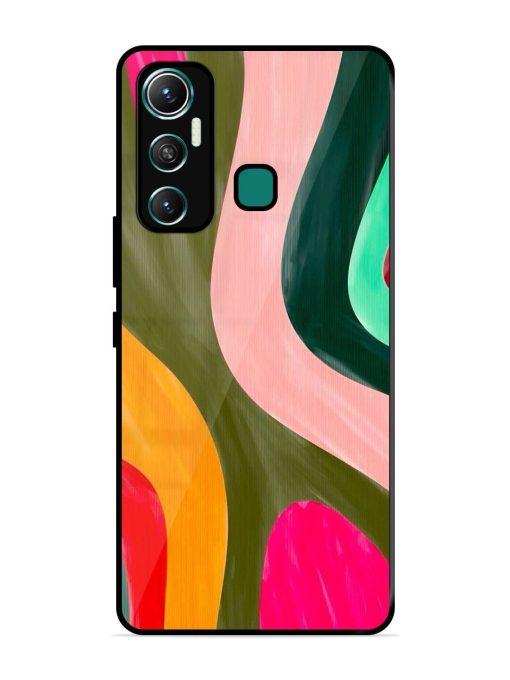 Wavy Wonder Glossy Soft Edge Case for Infinix Hot 11 (2021)