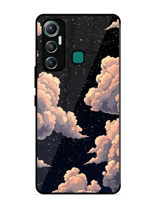 Starry Night Dreams Glossy Soft Edge Case for Infinix Hot 11 (2021)