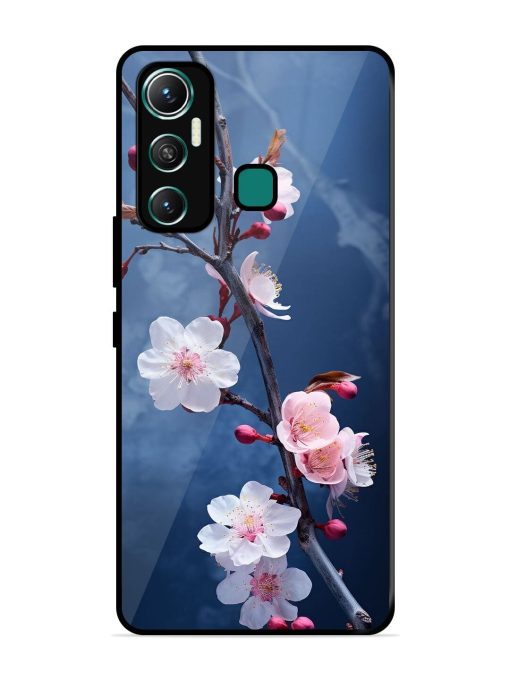 Delicate Blossoms Glossy Soft Edge Case for Infinix Hot 11 (2021)