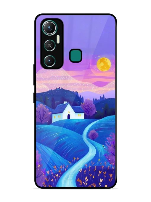 Moonlit Meadow Glossy Soft Edge Case for Infinix Hot 11 (2021)