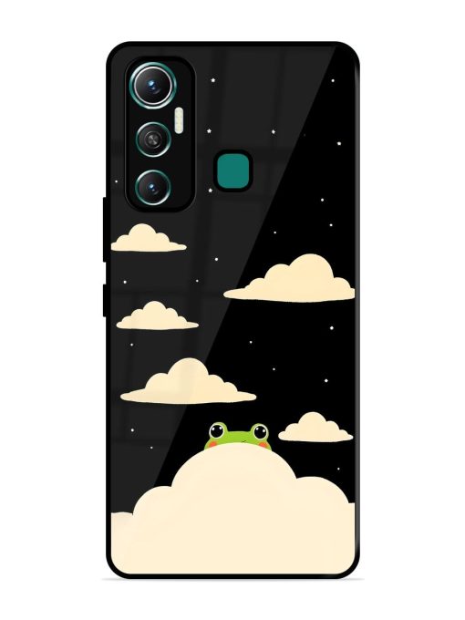 Froggy Night Sky Glossy Soft Edge Case for Infinix Hot 11 (2021)