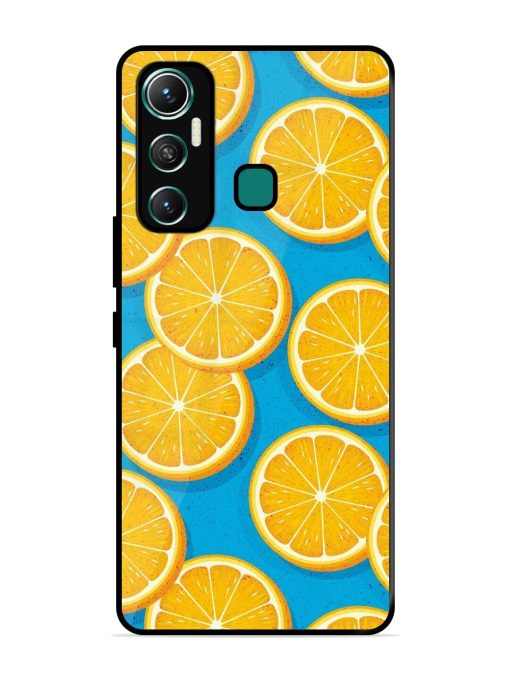 Citrus Symphony Glossy Soft Edge Case for Infinix Hot 11 (2021)