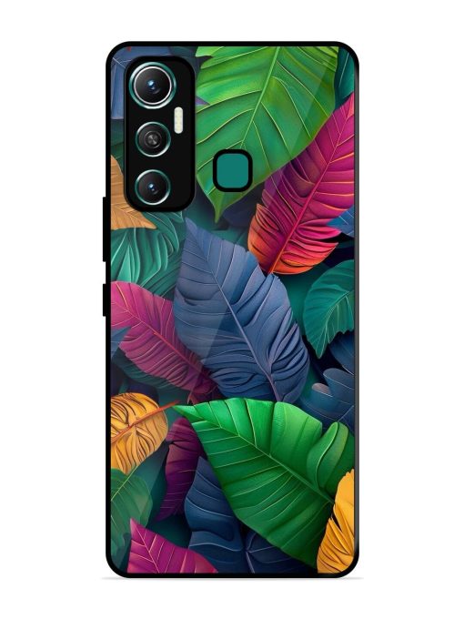 Tropical Tapestry Glossy Soft Edge Case for Infinix Hot 11 (2021)