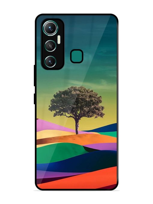 Rainbow'S Lone Sentinel Glossy Soft Edge Case for Infinix Hot 11 (2021)