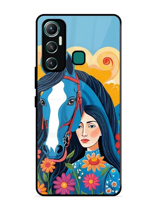 Equine Enchantment Glossy Soft Edge Case for Infinix Hot 11 (2021)