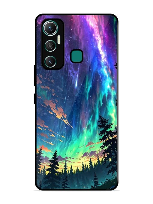 Cosmic Canvas Glossy Soft Edge Case for Infinix Hot 11 (2021)