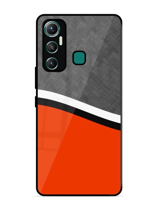 Bold Contrast Glossy Soft Edge Case for Infinix Hot 11 (2021)