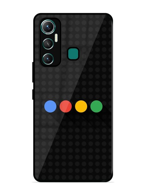 Google Dots Glossy Soft Edge Case for Infinix Hot 11 (2021)