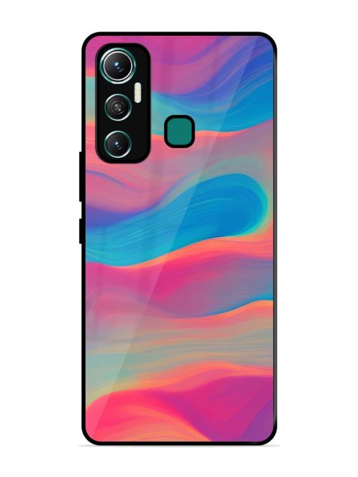 Wavy Wonder Glossy Soft Edge Case for Infinix Hot 11 (2021)