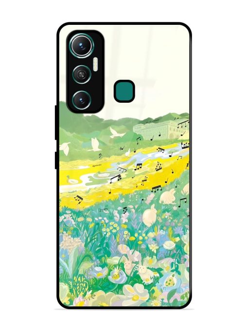 Melody In Bloom Glossy Soft Edge Case for Infinix Hot 11 (2021)