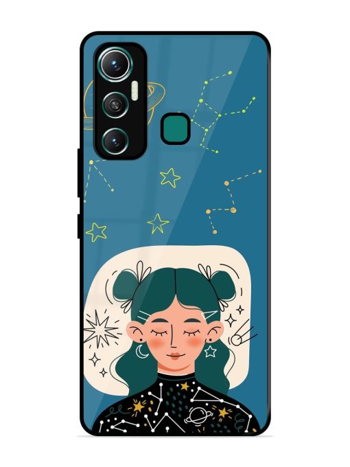 Cosmic Daydreamer Glossy Soft Edge Case for Infinix Hot 11 (2021)