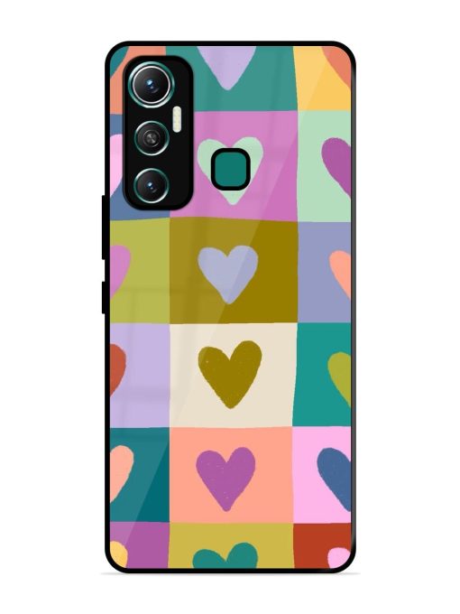 Box Of Hearts Glossy Soft Edge Case for Infinix Hot 11 (2021)