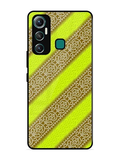 Golden Bandana Bliss Glossy Soft Edge Case for Infinix Hot 11 (2021)