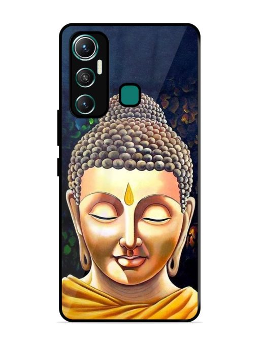 Buddha Face Glossy Soft Edge Case for Infinix Hot 11 (2021)