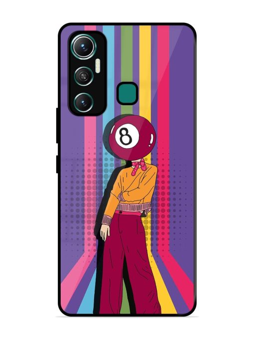 Eight Ball Fashionista Glossy Soft Edge Case for Infinix Hot 11 (2021)