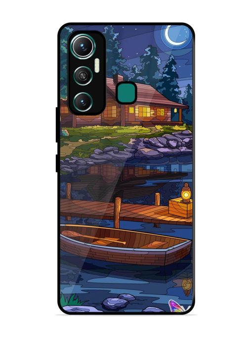 Moonlit Serenity Glossy Soft Edge Case for Infinix Hot 11 (2021)